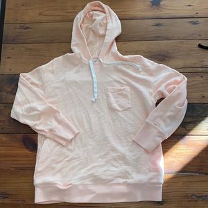 J Crew size Small sherbet hoodie with pockets